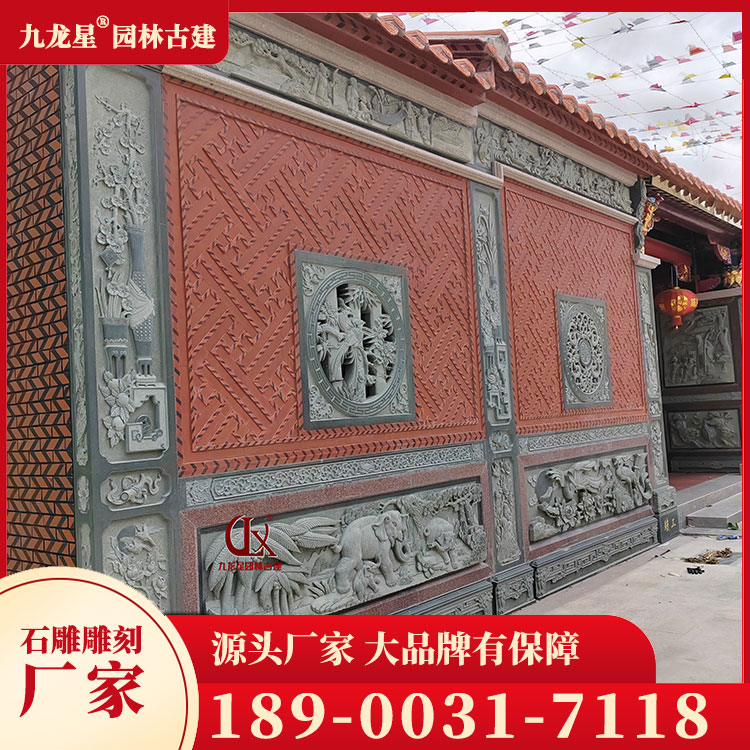 閩南祠堂石雕浮雕壁畫(huà)圖片
